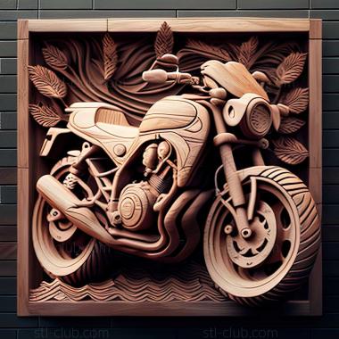 3D model Honda CB1000 (STL)